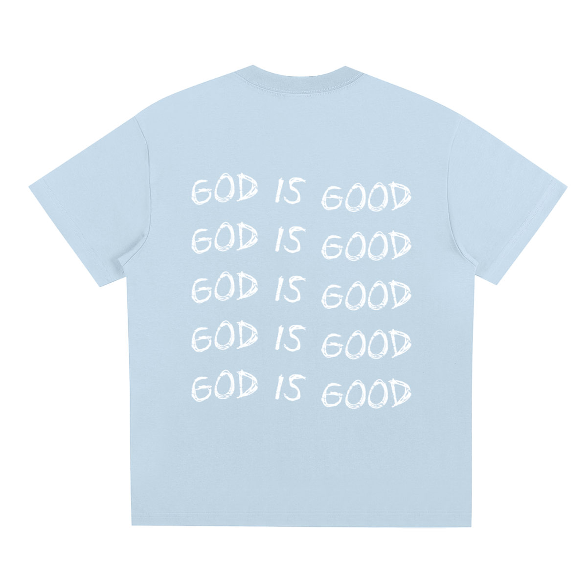 God Is Good V.2 White Text