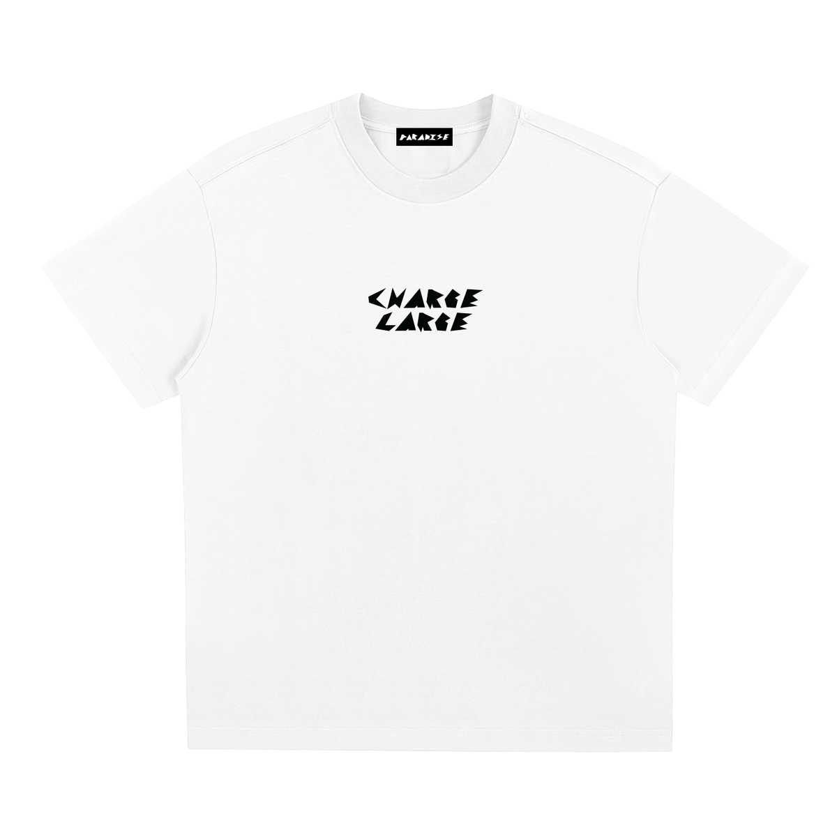 Charge Large V.2 Black Text