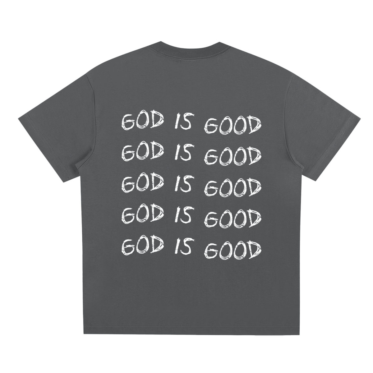 God Is Good V.2 White Text