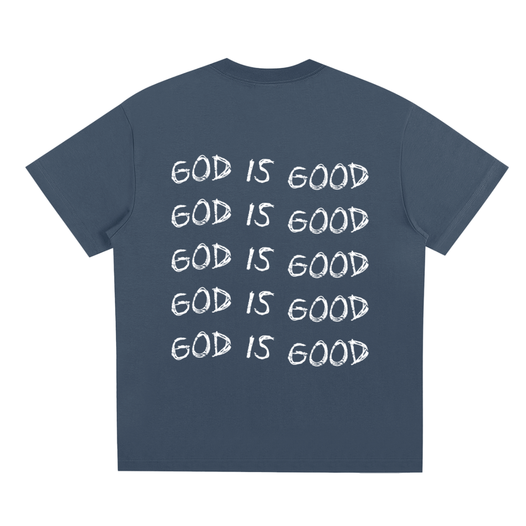 God Is Good V.2 White Text