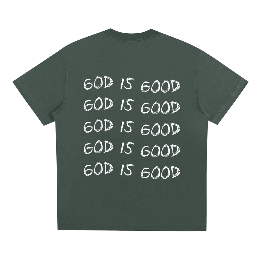 God Is Good V.2 White Text