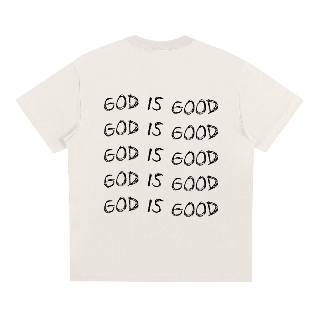God Is Good V.2 Black Text